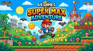 64 Games - Super Max Adventure